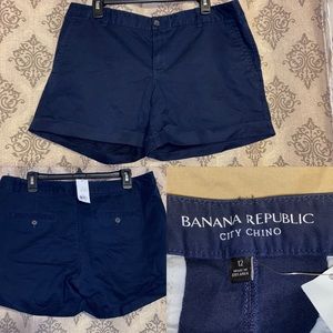 BANANA REPUBLIC City Chino Shorts